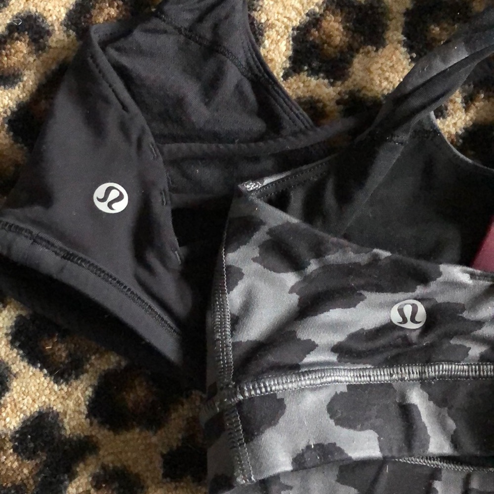 Two Lululemon Sports Bras